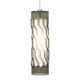Freejack Liza Pendant - Satin Nickel / Smoke