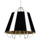 Freejack LED Mini Artic Pendant - Satin Nickel / Gloss Black/Gold Freejack LED Mini Artic Pendant - Satin Nickel / Gloss Black/Gold