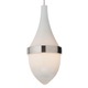 Freejack Parfum Pendant - Satin Nickel / White/White Freejack Parfum Pendant - Satin Nickel / White/White