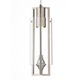 Freejack LED Projekt Pendant - Satin Nickel / Clear