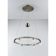 5556 Chandelier - Satin Nickel / Krystall Round 5556 Chandelier - Satin Nickel / Krystall Round