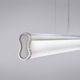 Unison Linear Suspension - Satin Nickel / Frost Unison Linear Suspension - Satin Nickel / Frost