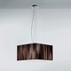 Clavius Square Suspension - Chrome / Tobacco