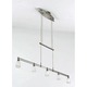 5515 Linear Adjustable Pendant - Satin Nickel / Satin White 5515 Linear Adjustable Pendant - Satin Nickel / Satin White