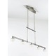 5515 Linear Adjustable Pendant - Satin Nickel / Krystall Square 5515 Linear Adjustable Pendant - Satin Nickel / Krystall Square