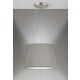 5145 Inca Pendant Light - Satin Nickel / Vintage Grey 5145 Inca Pendant Light - Satin Nickel / Vintage Grey