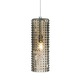 Arik Pendant - Satin Nickel / Transparent Light Brown Arik Pendant - Satin Nickel / Transparent Light Brown