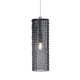 Arik Pendant - Satin Nickel / Transparent Charcoal Grey Arik Pendant - Satin Nickel / Transparent Charcoal Grey