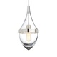Parfum Grande Pendant - Satin Nickel / Clear/Clear Parfum Grande Pendant - Satin Nickel / Clear/Clear