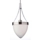 Parfum Grande Pendant - Satin Nickel / Clear/White Parfum Grande Pendant - Satin Nickel / Clear/White