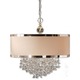 Fascination 3 Light Hanging Shade - Silver / Crystal