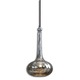 Oristano 1 Light Mini Pendant - Chrome / 