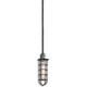 Bearinger 1 Light Pendant - Rust / Grey