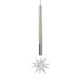 Izzy Pendant - Satin Nickel / Celeste Clear Izzy Pendant - Satin Nickel / Celeste Clear