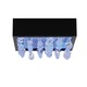 Little Lulu Flush Mount - Black / Crystal