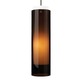T Trak Echo Grande Pendant - Satin Nickel / Havana Brown T Trak Echo Grande Pendant - Satin Nickel / Havana Brown