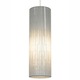 T Trak Peyton Pendant - Satin Nickel / White