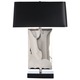 Navarro Table Lamp - Polished Nickel / Black