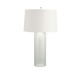 White Linen Table Lamp - White / White White Linen Table Lamp - White / White