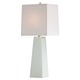 Roma Table Lamp - Nickel Plated / White Roma Table Lamp - Nickel Plated / White
