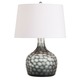Cosima Honeycomb Lamp - Smoke Honeycomb Glass / White