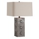Baker Table Lamp - Natural Iron/Brass / Khaki Baker Table Lamp - Natural Iron/Brass / Khaki