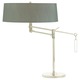 Jacqueline Desk Lamp - Nickel / Gunmetal Sphere Jacqueline Desk Lamp - Nickel / Gunmetal Sphere