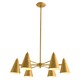 Sherman Chandelier - Antique Brass / 