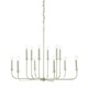 Breck Chandelier - Brushed Nickel Breck Chandelier - Brushed Nickel /