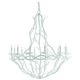 Durango Iron Chandelier - White Durango Iron Chandelier - White /