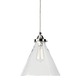 Carlton Pendant - Polished Nickel / Clear Carlton Pendant - Polished Nickel / Clear