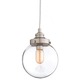 Reeves Small Pendant - Polished Nickel / Clear Reeves Small Pendant - Polished Nickel / Clear