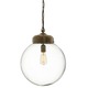 Reeves Pendant - Antique Brass / Clear Reeves Pendant - Antique Brass / Clear