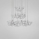 Volare 10 Light Round Chandelier - Chrome / 
