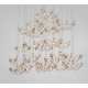 Volare 25 Light Oval Chandelier - Gold Volare 25 Light Oval Chandelier - Gold /