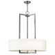 Hampton 3204 Suspension - Antique Nickel / Off White Hampton 3204 Suspension - Antique Nickel / Off White