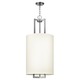 Hampton 3205 Pendant - Antique Nickel / Off White