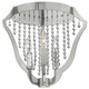Bijou 3 Light Semi Flush Ceiling - Polished Nickel / 