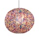 Missoni Home Bubble Pendant - Brushed Steel / Mocaie 156 Polyamide