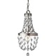 Malia 1 Light Pendant  - Polished Nickel / Crystal