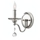Malia Wall Sconce - Polished Nickel / Crystal Malia Wall Sconce - Polished Nickel / Crystal