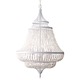 Maarid Single Tier Chandelier - White Semi Gloss / 