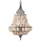 Maarid Single Tier Chandelier - Rustic Iron / 
