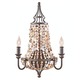 Maarid 2 Light Wall Sconce - Rustic Iron Maarid 2 Light Wall Sconce - Rustic Iron /