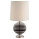 Kert Steel Disc Table Lamp - Antique Brass / Ivory