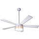 Pharos Ceiling Fan W / Light - Gloss White / White Pharos Ceiling Fan W / Light - Gloss White / White