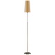 Illuminator Narrow Shade Adjustable Floor Lamp - Satin Nickel / Kupfer