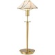 Aging Eye Glass Shade Table Lamp - Antique Brass / Marble Aging Eye Glass Shade Table Lamp - Antique Brass / Marble