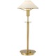 Aging Eye Glass Shade Table Lamp - Antique Brass / True White Aging Eye Glass Shade Table Lamp - Antique Brass / True White