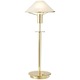 Aging Eye Glass Shade Table Lamp - Brushed Brass / Alabaster White Aging Eye Glass Shade Table Lamp - Brushed Brass / Alabaster White